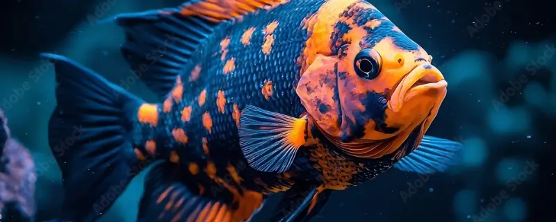 Best oscar fish black and orange